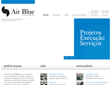 Tablet Screenshot of airbluecoifas.com.br